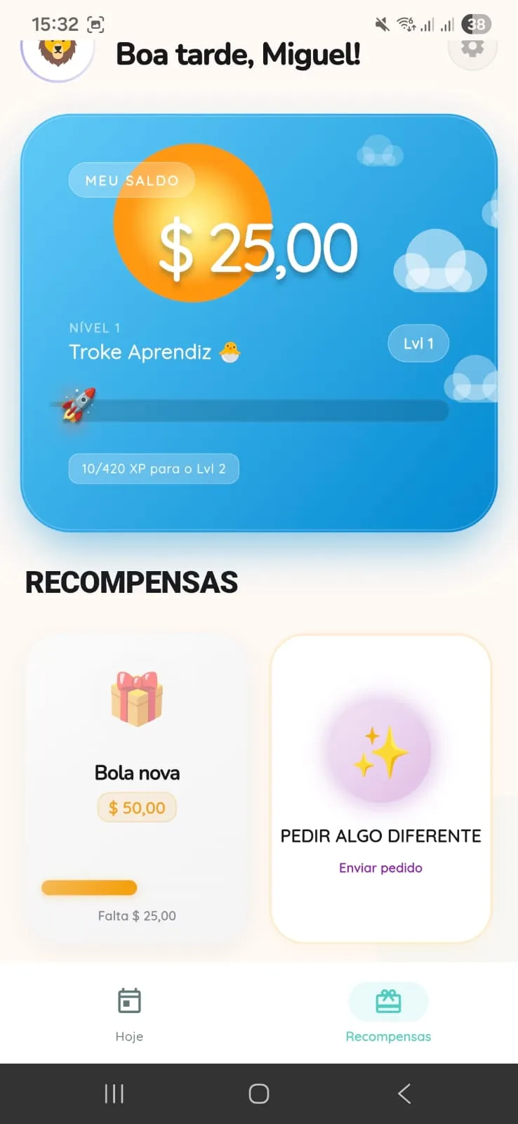 Child rewards